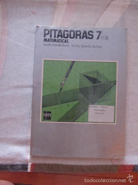Libros de segunda mano: M69 LIBRO DE TEXTO 7 E.G.B. EGB MATEMATICAS SM - Foto 1