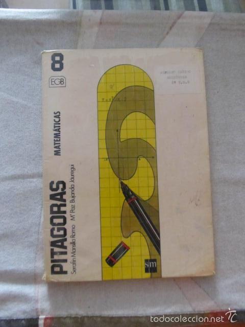 Libros de segunda mano: M69 LIBRO DE TEXTO 8 E.G.B. EGB MATEMATICAS SM - Foto 1