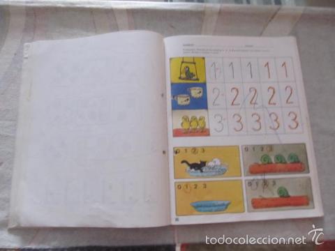 Libros de segunda mano: M69 LIBRO DE TEXTO PREESCOLAR 1 EGB MATEMATICAS SM - Foto 2