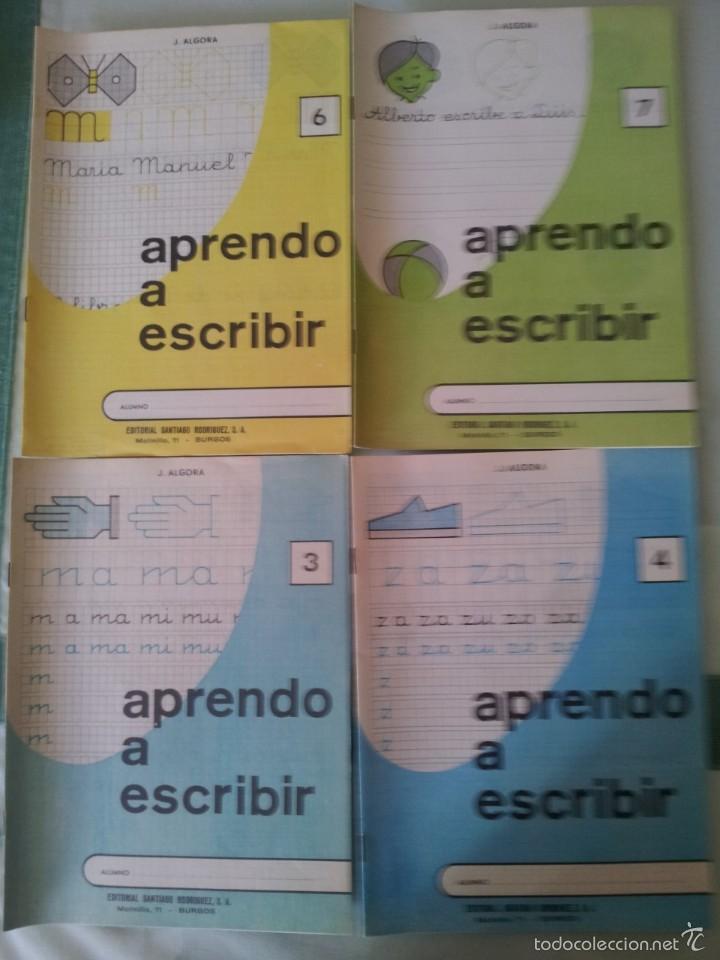 Gebrauchte B&uuml;cher: CUATRO CUADERNOS DE ESCRITURA. APRENDO A ESCRIBIR. A&Ntilde;OS 70