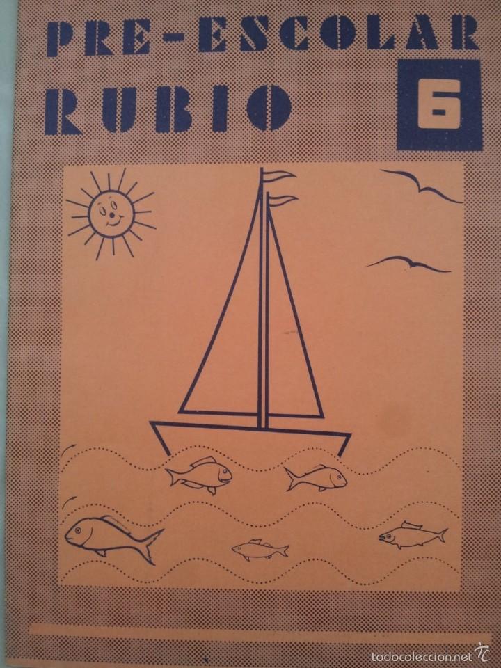 Libros de segunda mano: LOTE DE 8 CUADERNILLOS PRE- ESCOLAR RUBIO. NUEVOS!!!!!!!!! - Foto 7