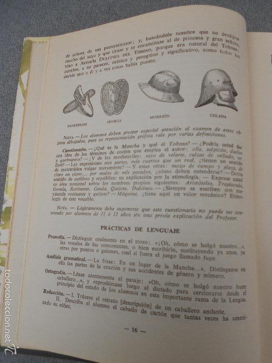 Libros de segunda mano: EL QUIJOTE. EDICION ESCOLAR - Foto 6