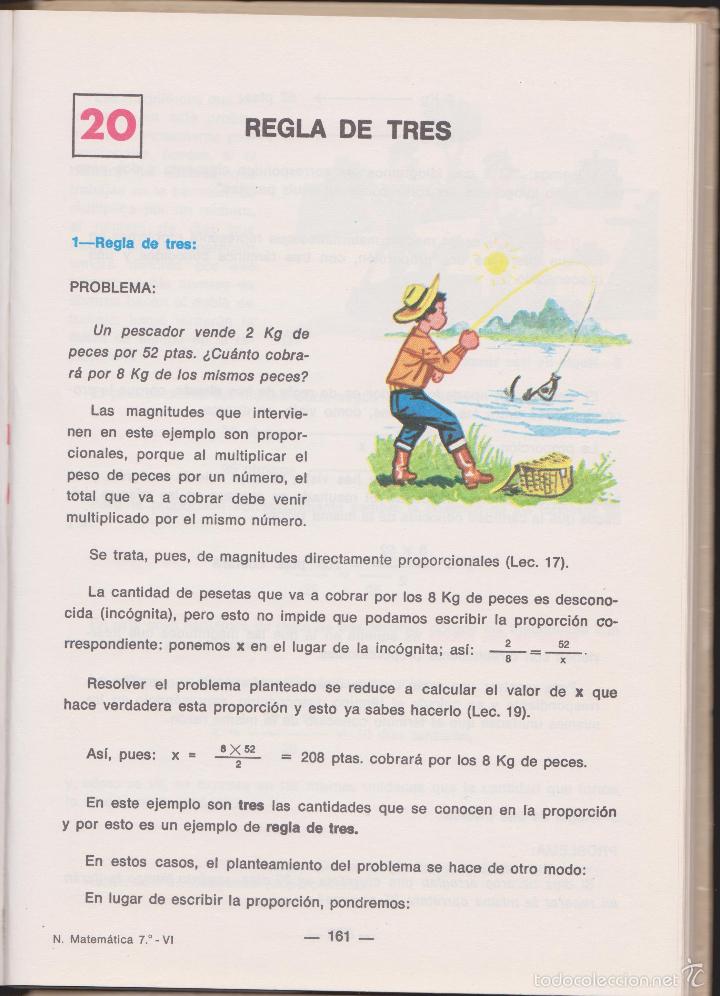 Libros de segunda mano: NUEVA MATEMATICA  7&ordm;  DE  E.G.B. - EDITORIAL ALVAREZ MI&Ntilde;ON DE VALLADOLID - Foto 4