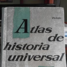 Libros de segunda mano: ATLAS DE HISTORIA UNIVERSAL - J. VICENS VIVES - ED.TEIDE - AÑO 1957