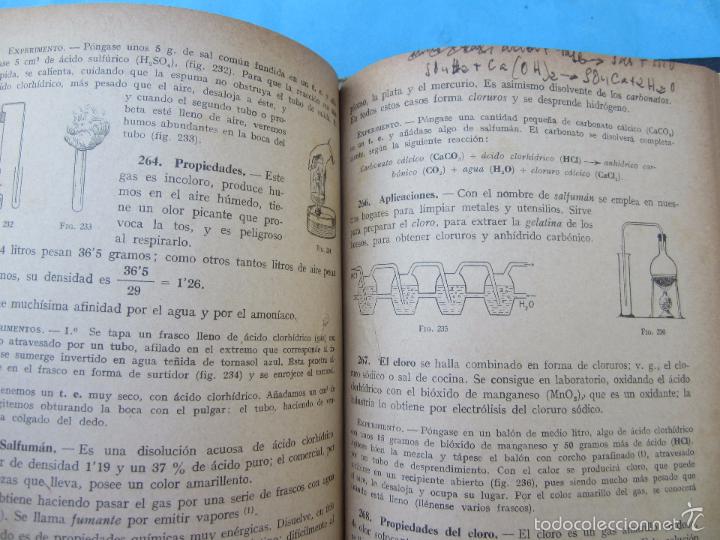 Libros de segunda mano: libro escolar ciencias cosmologicas , cuarto curso , luis vives 1948 - Foto 7