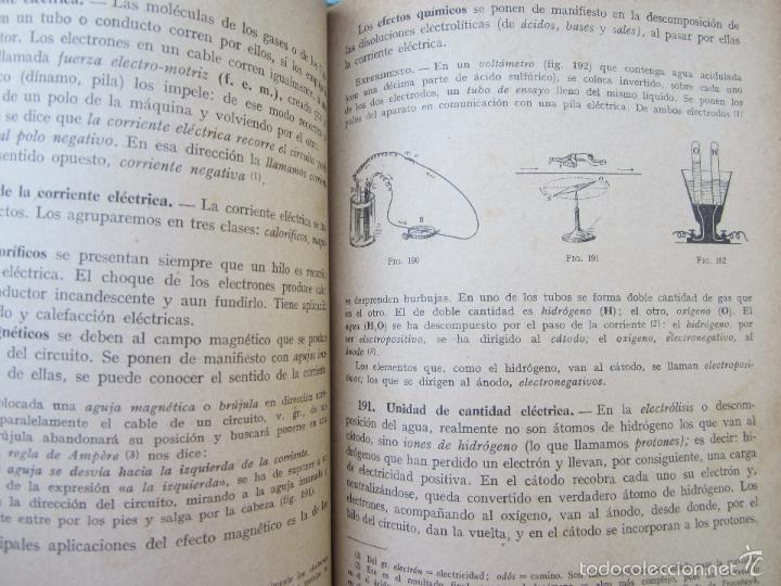 Libros de segunda mano: libro escolar ciencias cosmologicas , cuarto curso , luis vives 1948 - Foto 8