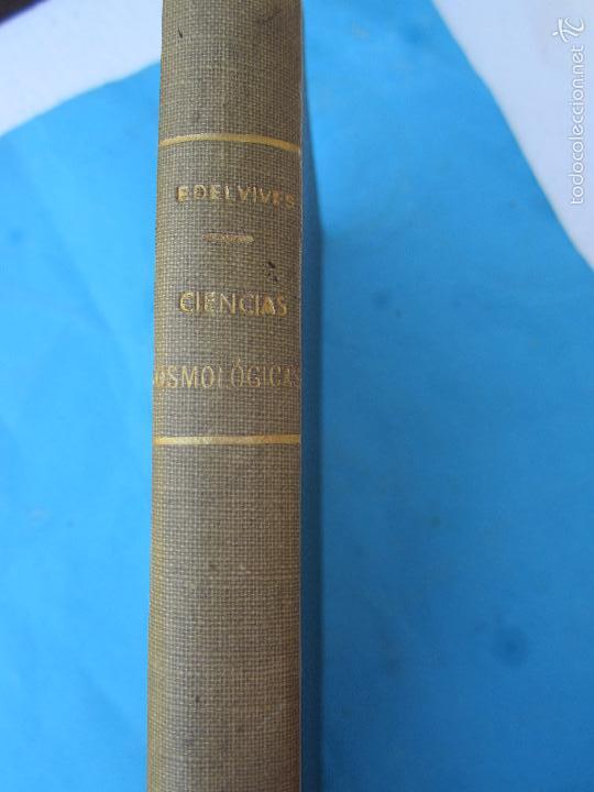 Libros de segunda mano: libro escolar ciencias cosmologicas , cuarto curso , luis vives 1948 - Foto 12