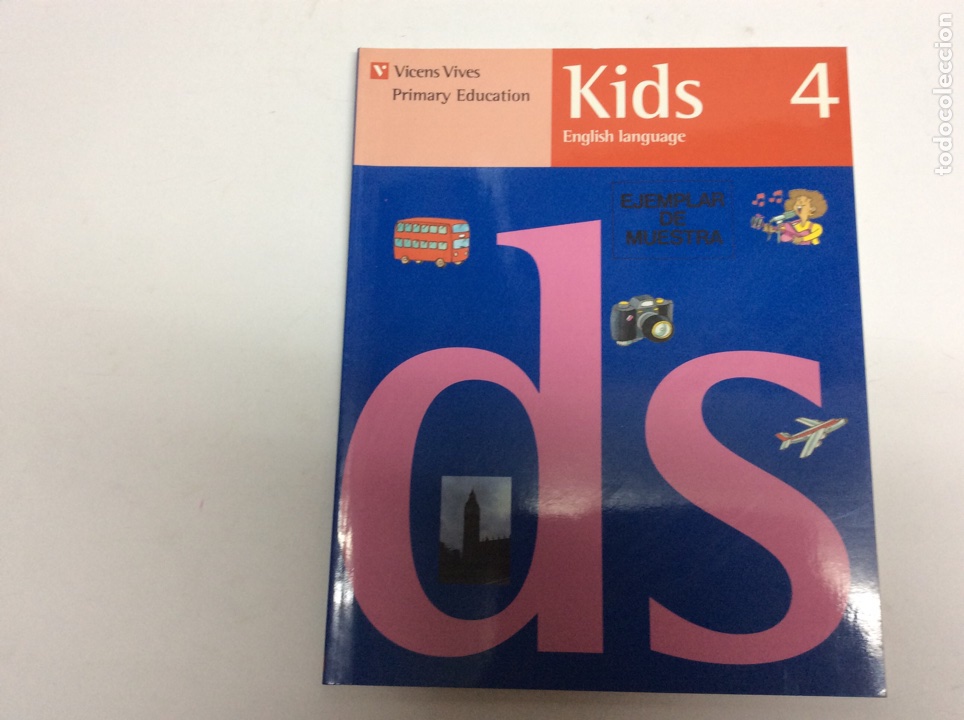 Livros em segunda m&atilde;o: Libro de ingles kids 4 - VICENS VIVES PRIMARY EDUCATION A&Ntilde;O 1993