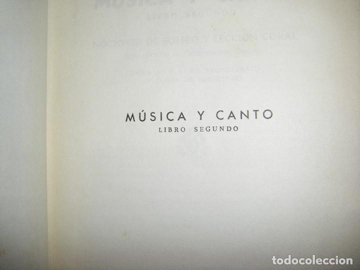 Libros de segunda mano: M&uacute;sica y canto, libro segundo. Ed Edelvives - Foto 6
