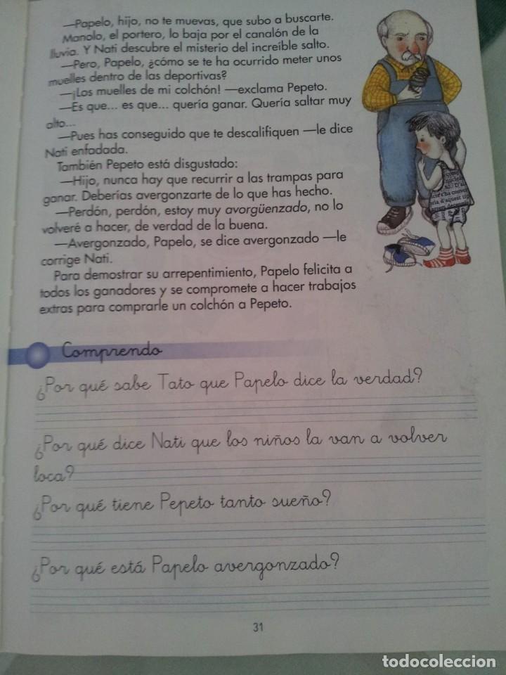 Libros de segunda mano: LIBRO DE LECTURAS PAPELO . 2&ordm; CURSO. ED. SM - Foto 2