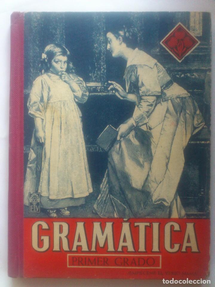 Libros de segunda mano: GRAMATICA - PRIMER GRADO, EDITORIAL LUIS VIVES, A&Ntilde;O 1944 - Foto 1