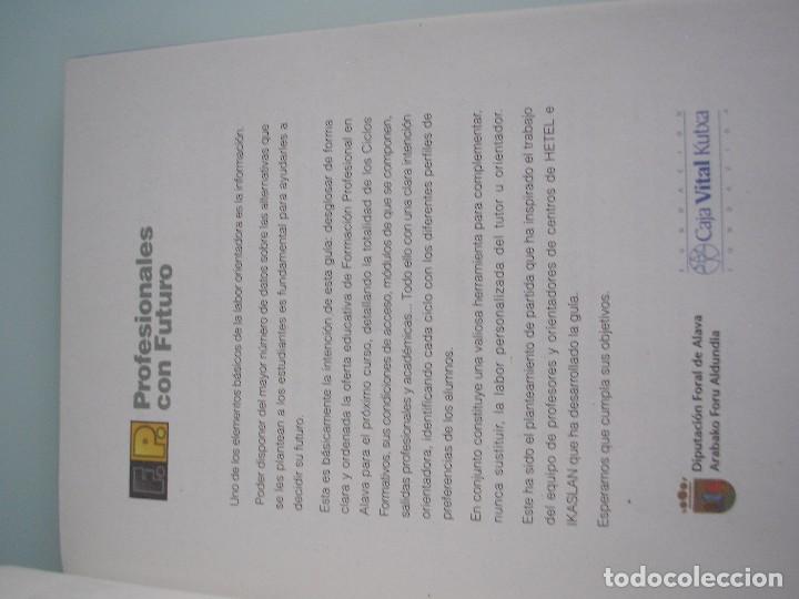 Libros de segunda mano: La F. P. en &Aacute;lava - Curso 2003-2004 Libro Gu&iacute;a - LOGSE - Foto 4
