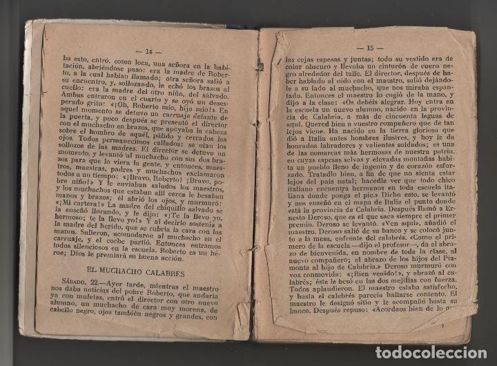 Libros de segunda mano: CORAZ&Oacute;N DIARIO DE UN NI&Ntilde;O. - Foto 4