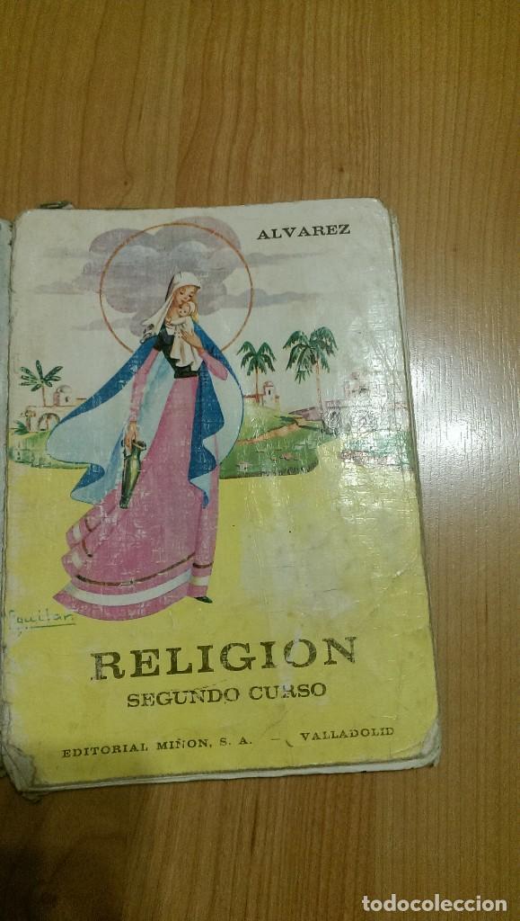 Libros de segunda mano: LIBRO RELIGI&Oacute;N SEGUNDO CURSO EDITORIAL MI&Ntilde;&Oacute;N A&Ntilde;O 1966 - Foto 1