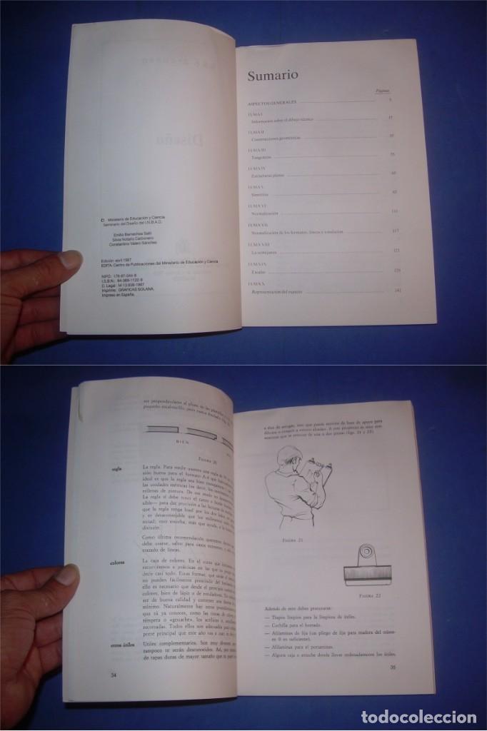 Libros de segunda mano: DISE&Ntilde;O 2 BUP. INBAD 1987. LIBRO DE TEXTO, ESCOLAR - Foto 3