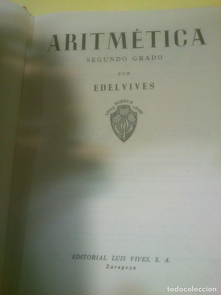 Libros de segunda mano: ARITMETICA SEGUNDO GRADO EDITORIAL LUIS VIVES - Foto 2