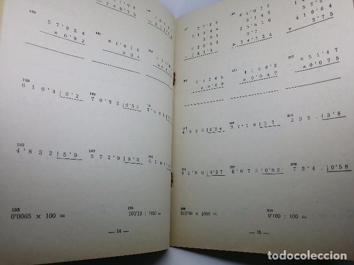 Libros de segunda mano: CUADERNO PROBLEMAS RUBIO 1959 - EJERCICIOS DE DECIMALES - CUADERNILLO N&ordm; 6 - COMO NUEVO - Foto 3