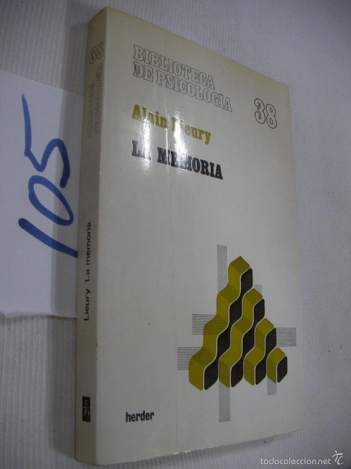 Libros de segunda mano: LA MEMORIA - Foto 1