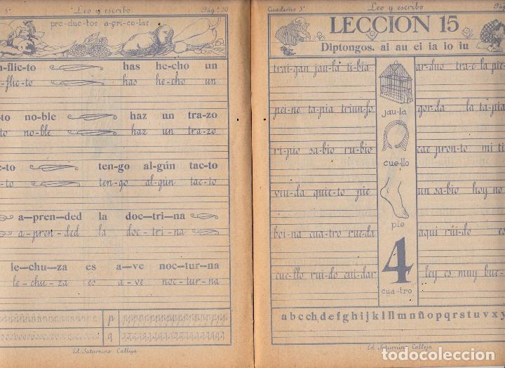 Libros de segunda mano: LEO Y ESCRIBO SATURNINO CALLEJA - Foto 2