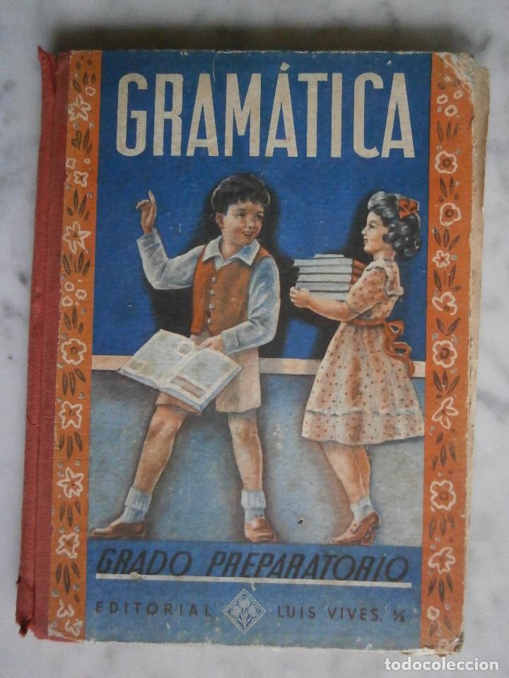 Libros de segunda mano: gramatica  - grado preparatorio - editorial luis vives - - Foto 1