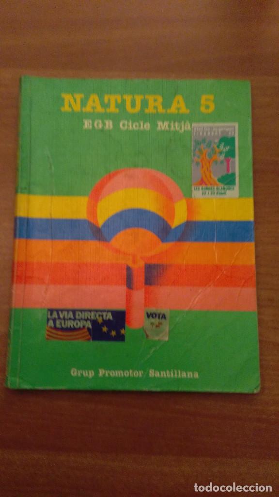 Libros de segunda mano: NATURA 5 EGB - CICLE MITJA - Foto 1