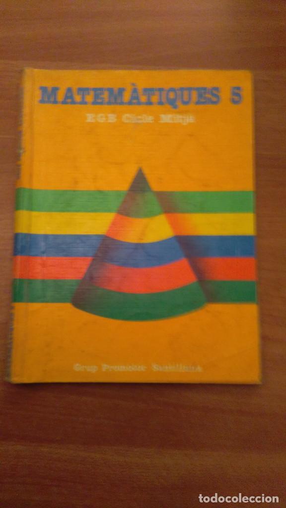 Libros de segunda mano: MATEMATIQUES 5 EGB  CICLE MITLA - Foto 1