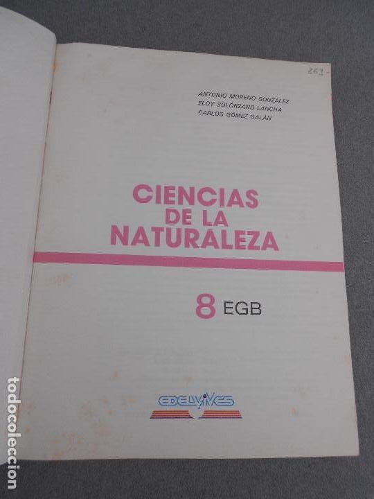 Libros de segunda mano: CIENCIAS DE LA NATURALEZA. 8&ordm; EGB. EDELVIVES. - Foto 2