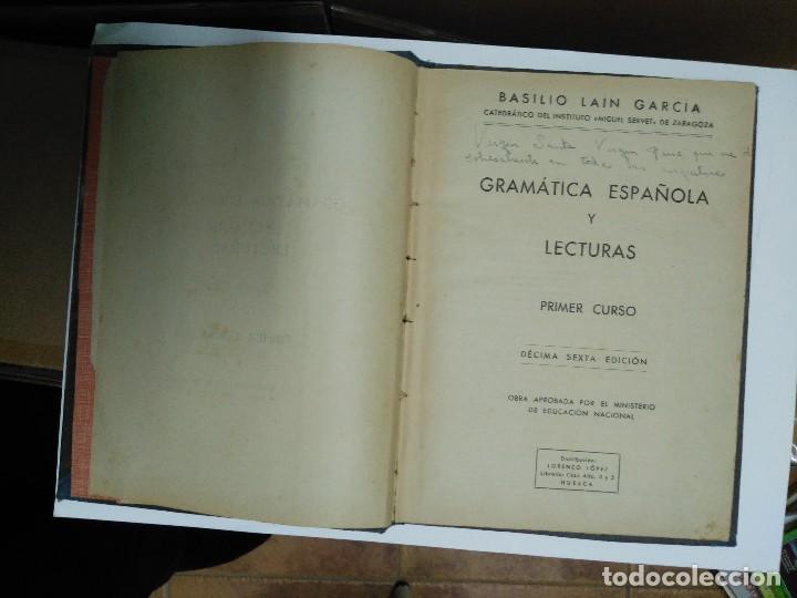 Libros de segunda mano: GRAMATICA ESPA&Ntilde;OLA Y LECTURAS . 1950 - Foto 1