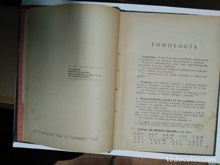 Libros de segunda mano: GRAMATICA ESPA&Ntilde;OLA Y LECTURAS . 1950 - Foto 2
