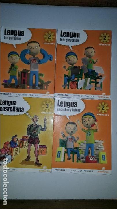 Libros de segunda mano: LENGUA CASTELLANA - EDITORIAL TEIDE  - 4 LIBROS PRIMER CICLO 2 - Foto 1
