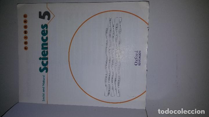 Libros de segunda mano: SCIENCES PRIMARY - 5-  OXFORD EDUCATION - Foto 2
