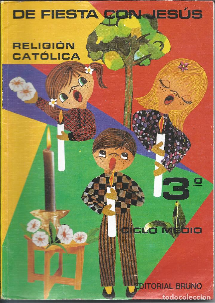 Libros de segunda mano: 9027- LIBRO DE FIESTA CON JES&Uacute;S- EDITORIAL BRU&Ntilde;O - Foto 1