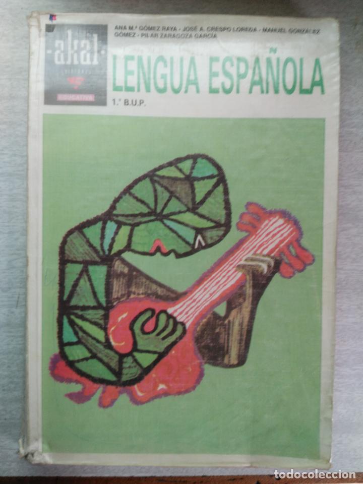 Libros de segunda mano: LENGUA ESPA&Ntilde;OLA 1 BUP AKAL - Foto 1