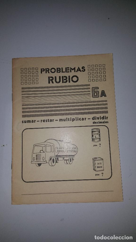 Libros de segunda mano: PROBLEMAS RUBIO N&ordm;6 Y 6A - ED. RUBIO 1977 - Foto 3