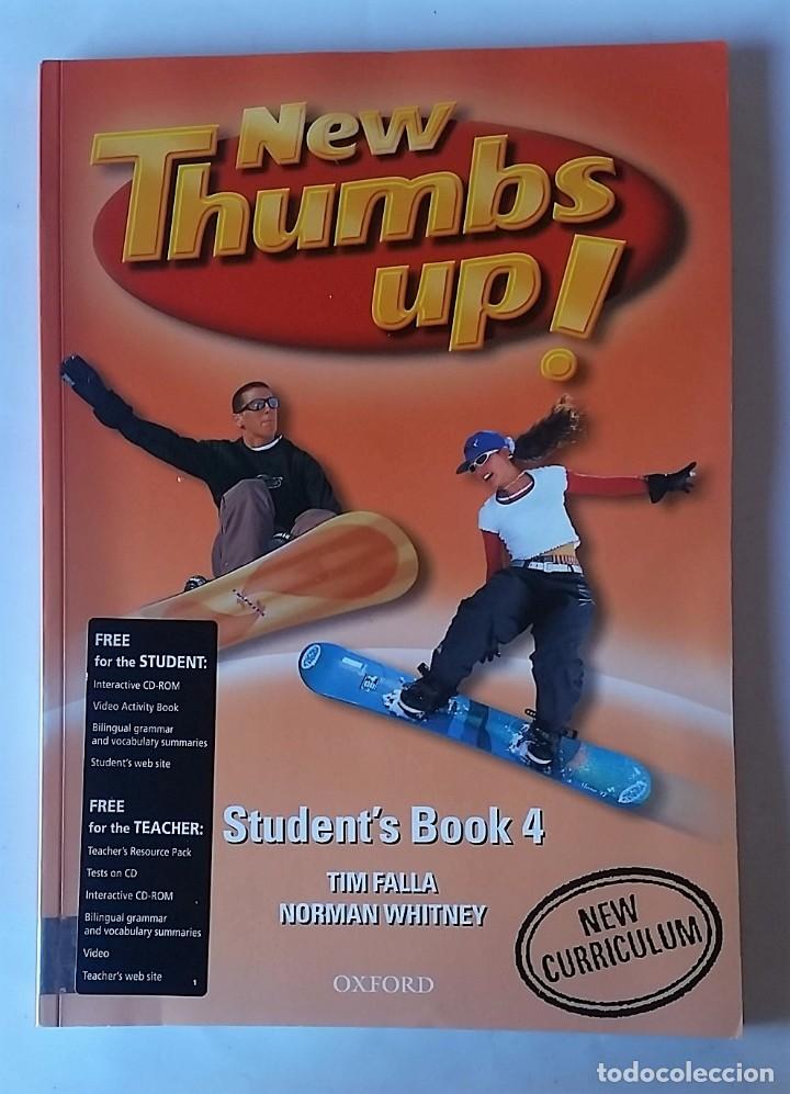 Libros de segunda mano: NEW THUMBS UP! - STUDENTS BOOK 4. EDITORIAL OXFORD. - Foto 1