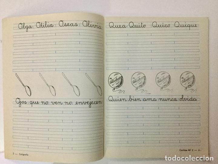 Libros de segunda mano: Cuaderno de caligraf&iacute;a CARLITOS N* 2. A&ntilde;o: 1965 - Foto 2