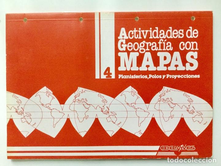 Libros de segunda mano: Actividades de geograf&iacute;a con Mapas.