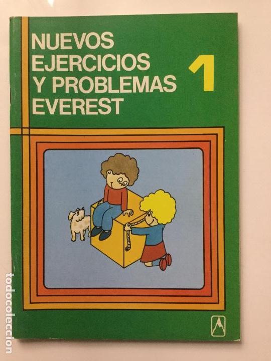 Libros de segunda mano: Nuevos ejercicios y problemas 1. Everest. A&ntilde;o: 1981 - Foto 1