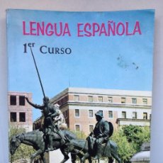 Libros de segunda mano: LENGUA ESPAÑOLA- 1º CURSO- EFREN QUINTILLA SAINZ- TEXTOS EVEREST- 1964