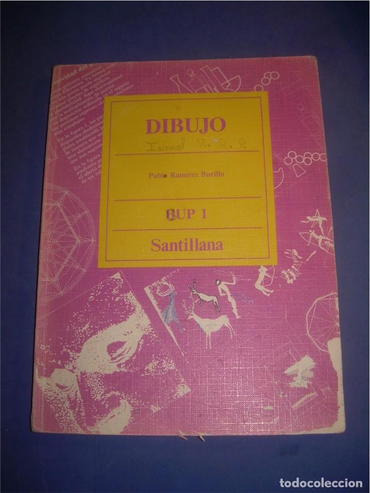 Libros de segunda mano: DIBUJO 1 BUP. SANTILLANA 1992. LIBRO DE TEXTO, ESCOLAR - Foto 1