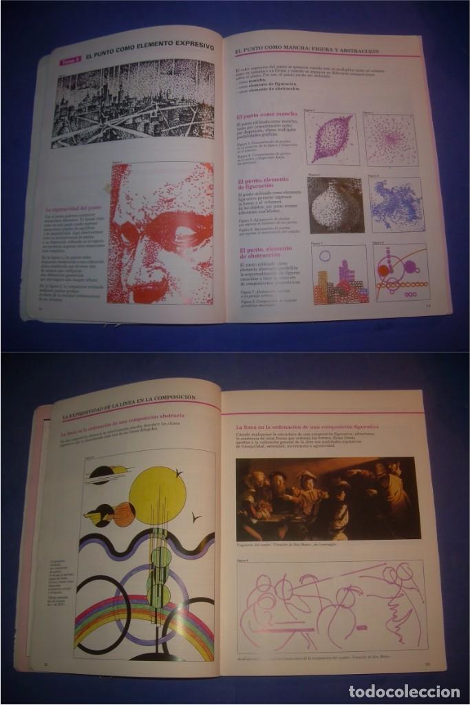 Libros de segunda mano: DIBUJO 1 BUP. SANTILLANA 1992. LIBRO DE TEXTO, ESCOLAR - Foto 2