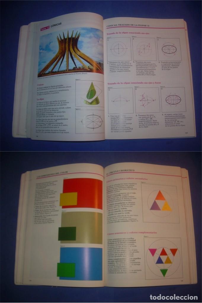 Libros de segunda mano: DIBUJO 1 BUP. SANTILLANA 1992. LIBRO DE TEXTO, ESCOLAR - Foto 5