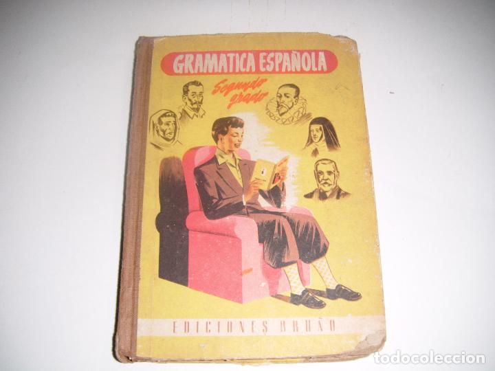 Libros de segunda mano: LIBRO GRAMATICA ESPA&Ntilde;OLA SEGUNDO GRADO 1958 EDIT. BRU&Ntilde;&Oacute; - Foto 1
