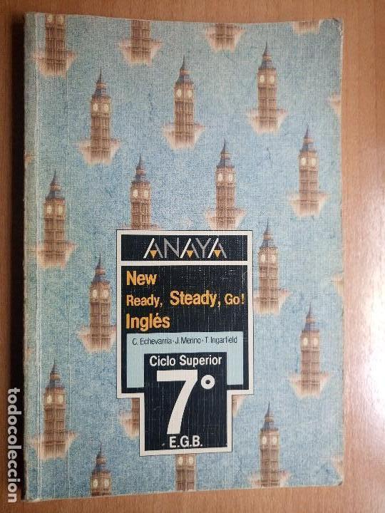 Libros de segunda mano: Libro de texto ingles anaya 7 egb a&ntilde;o 1988 - Foto 1