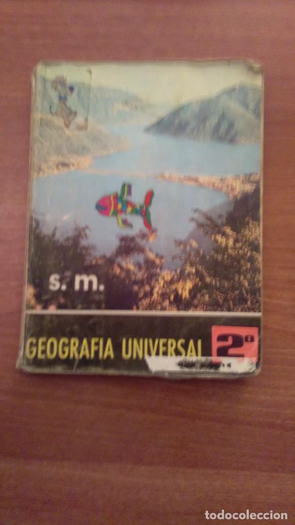 Libros de segunda mano: GEOGRAFIA UNIVERSAL 2&ordm; - S.M. - Foto 1
