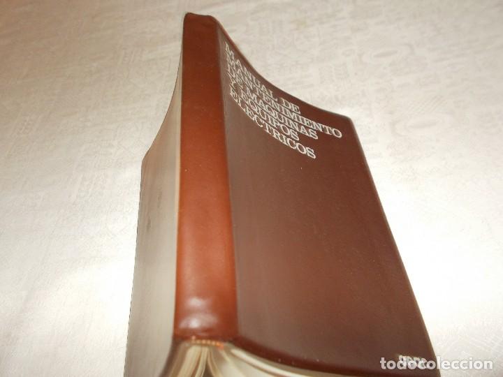 Libros de segunda mano: MANUAL DE MANTENIMIENTO DE M&Aacute;QUINAS Y EQUIPOS EL&Eacute;CTRICOS - Foto 2