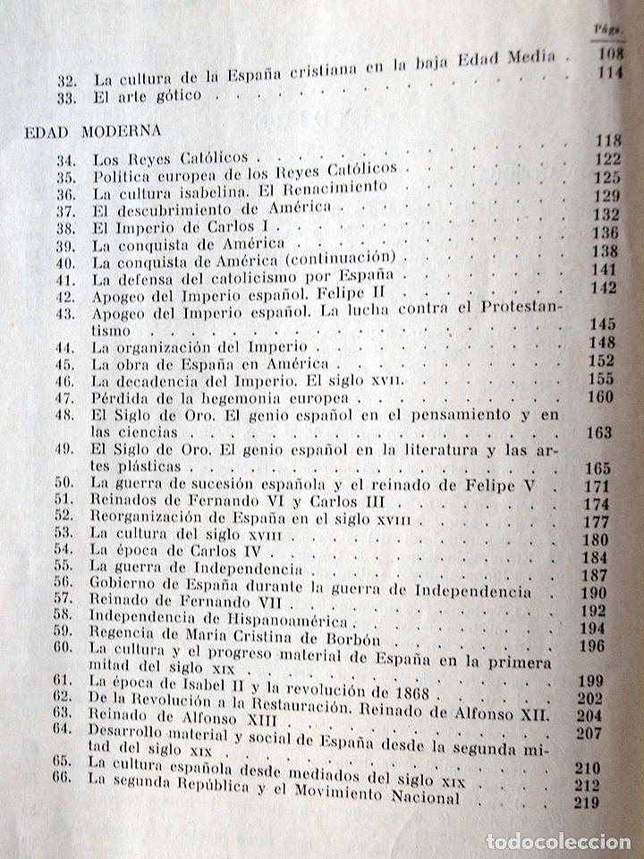 Libros de segunda mano: HISPANIA - CURSO DE AMPLIACION - S. SOBREQUES - EDICIONES TEIDE 1952 - Foto 5