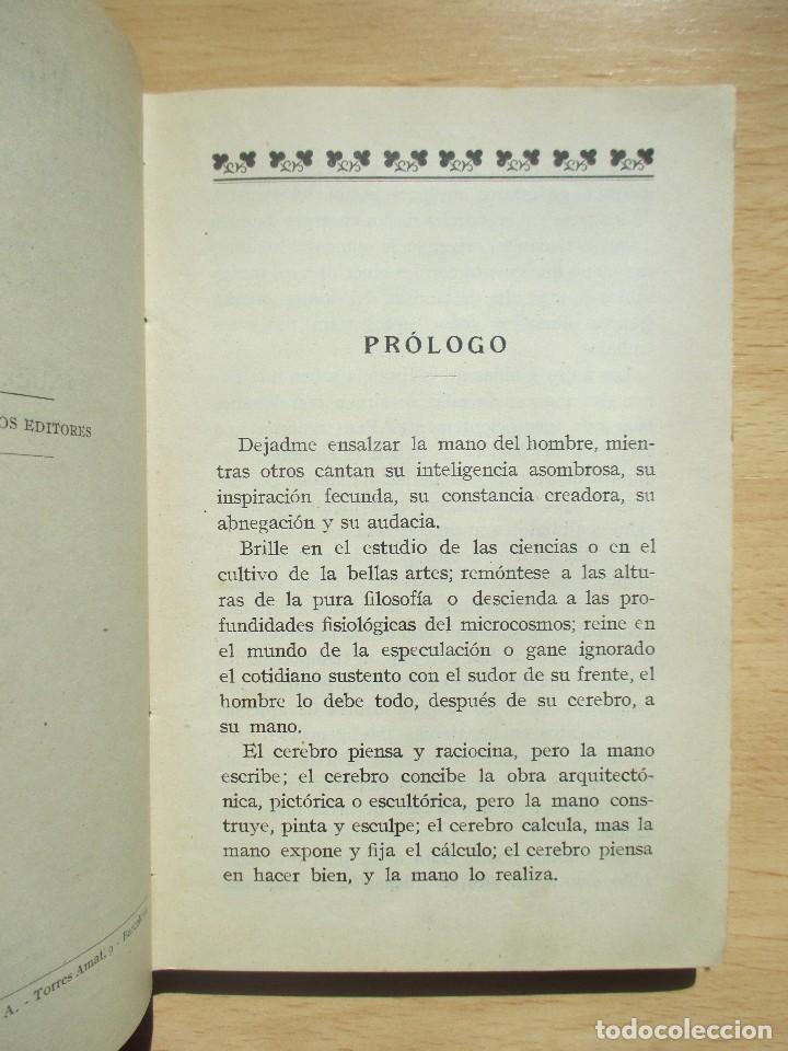 Libros de segunda mano: La mano del hombre, de Manuel Marinel&bull;lo - Foto 4