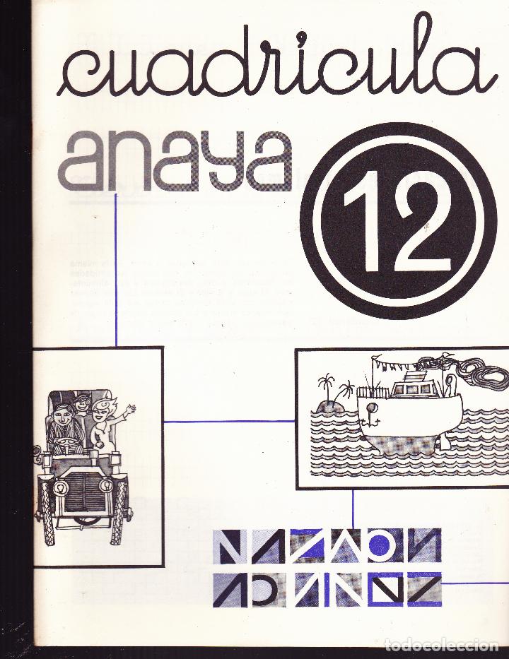 Libros de segunda mano: cuadricula anaya n&ordm; 12 - Foto 1