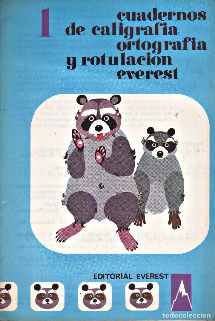 Libros de segunda mano: cuaderno caligrafia n&ordm; 1 everest - Foto 1